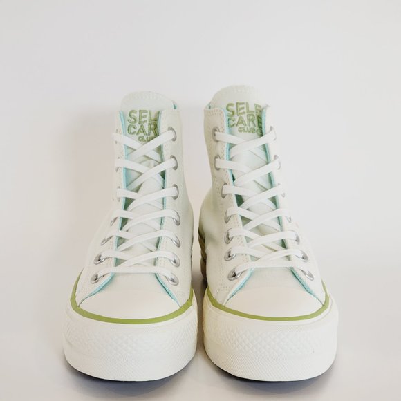 Converse CTAS Lift Hi 'Self-Care Club' Women's Platform Sneakers A08218F NWT - Picture 6 of 6